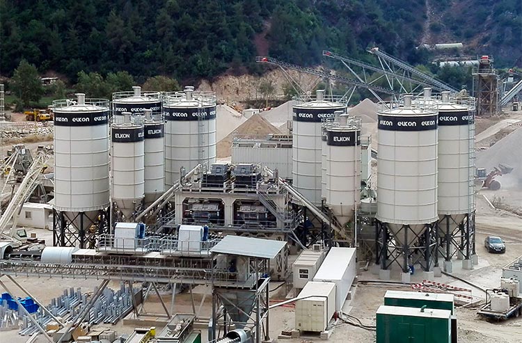 RCC Batching Plant for Jannah Dam, Lebanon