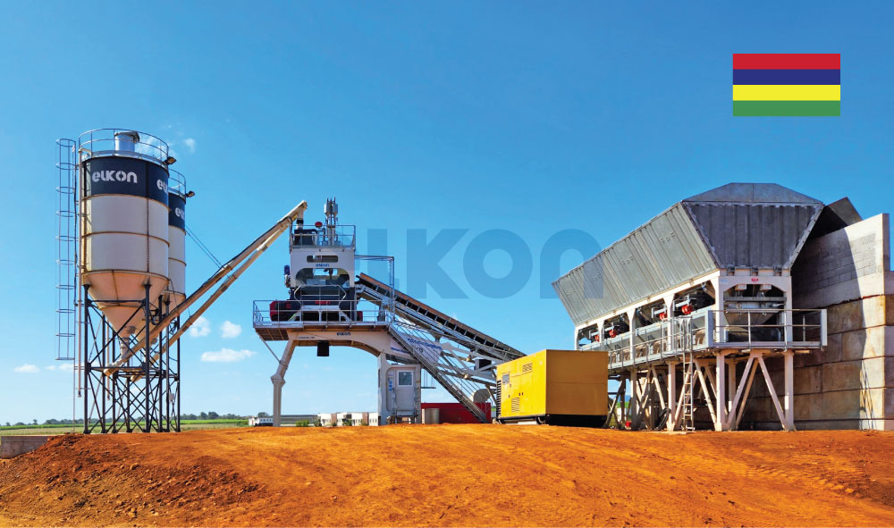 La nouvelle centrale à béton mise en marche du leader de construction à l’ile Maurice