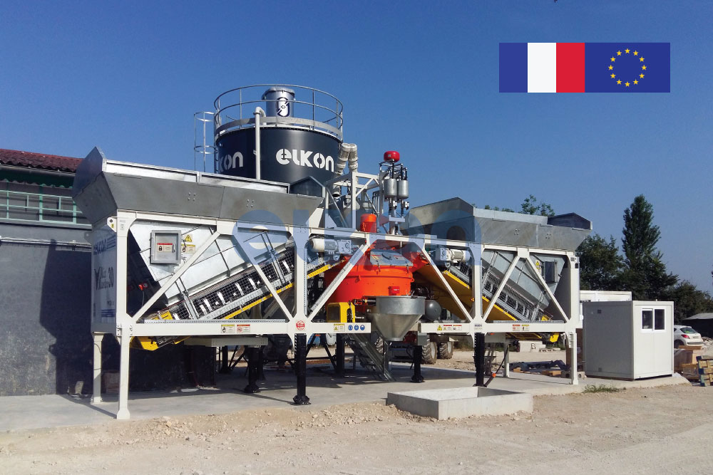 Première centrale à béton pour la société du nord de la France