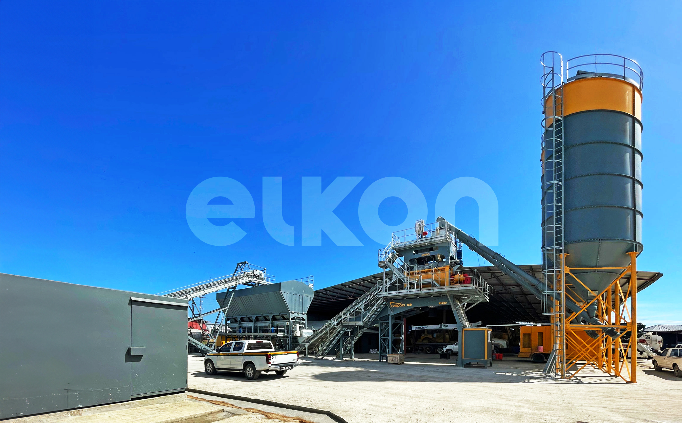 2 New ELKON Concrete Plants on The  Island of Trinidad and Tobago & Guyana